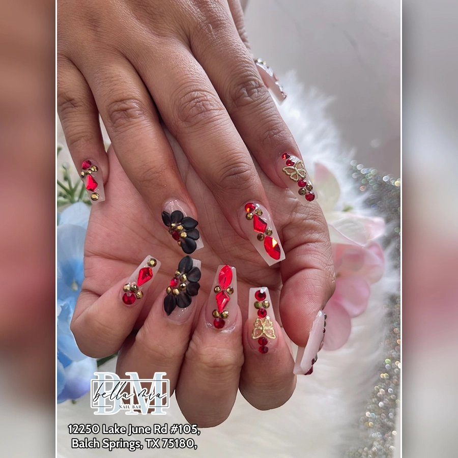 Stylish haircut and color