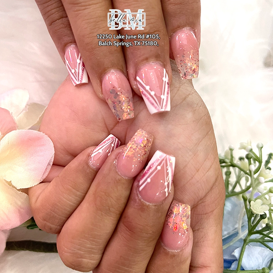 Client enjoying a facial treatment